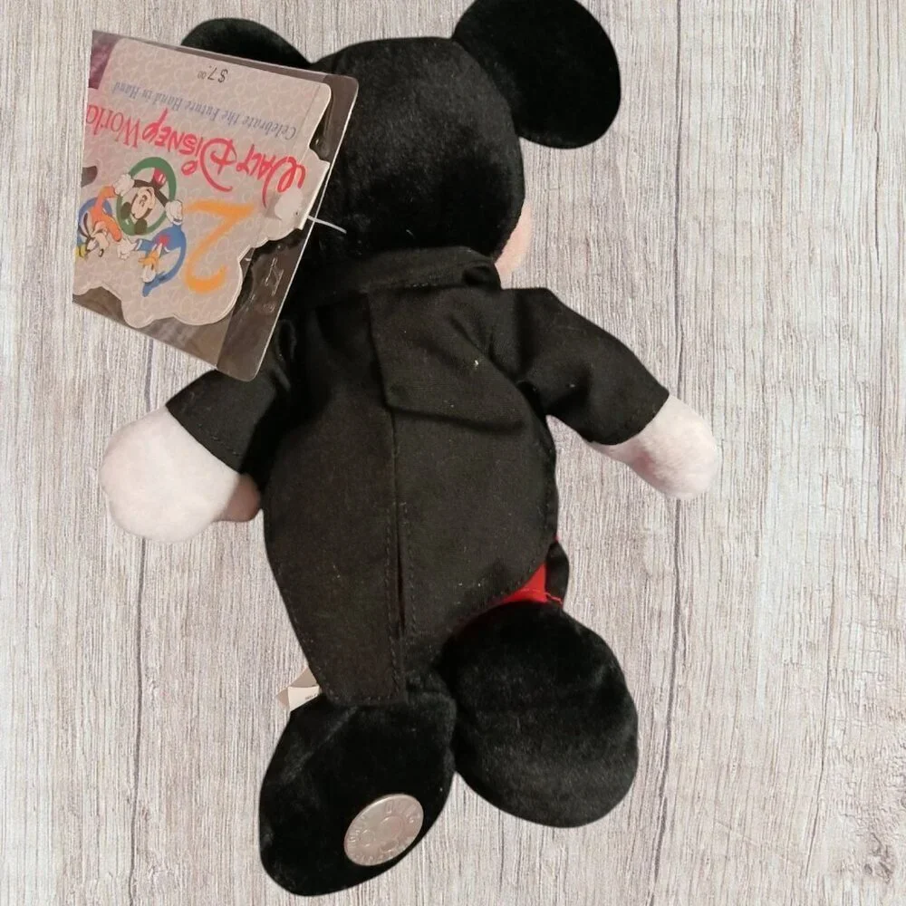 Mickey Mouse Walt Disney World 2000 Bean Bag Plush Toy